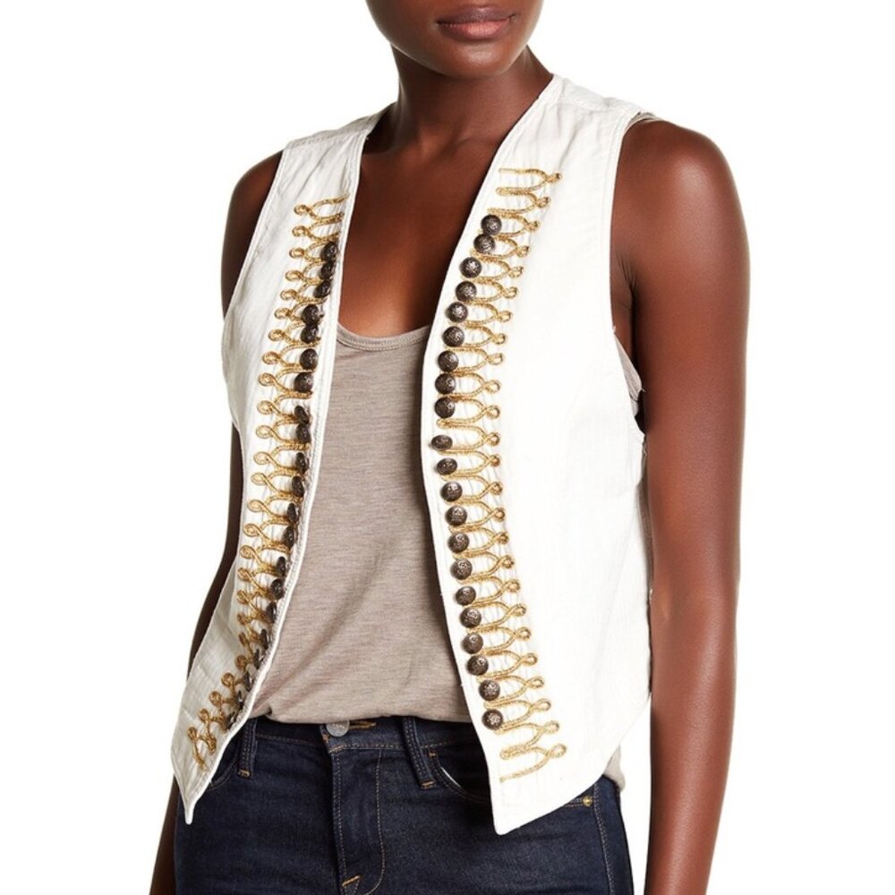Free People Shrunken Vest